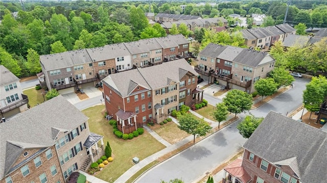 705 Ayala Pl, Alpharetta, GA 30004 - drone / aerial view with a residential view