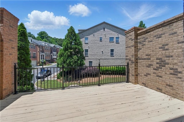 2828 Broughton Ln SE, Atlanta, GA 30339 - view of wooden deck