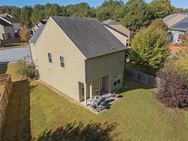 drone / aerial view