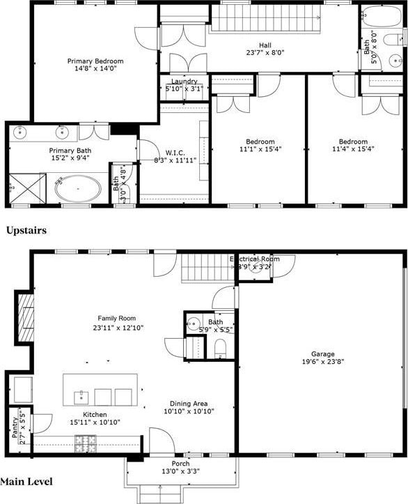 1202 Hardee St NE, Atlanta, GA 30307 - floor plan / room layout