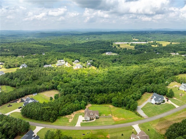 415 Stoneledge Rd, Jasper, GA 30143 - bird's eye view of a heavily wooded area