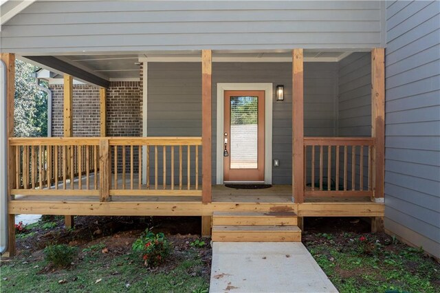 view of property entrance