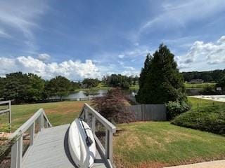 337 Long Shore Way, Newnan, GA 30265 - dock with a deck with water view