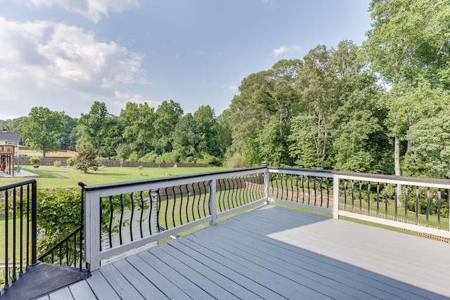 4690 Martins Crossing W Dr, Flowery Branch, GA 30542 - view of deck