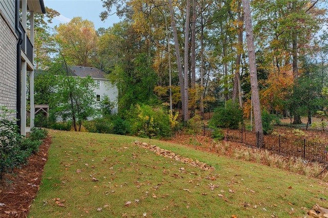 660 Timm Valley Rd NE, Atlanta, GA 30305 - view of yard with fence