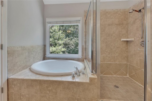 420 Gold Xing, Canton, GA 30114 - bathroom with a bath and a stall shower