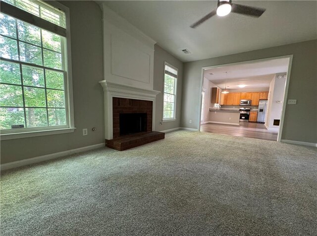 1415 Stoney Field Pl, Lawrenceville, GA 30043 - bathroom with plenty of natural light, a bath, and a stall shower
