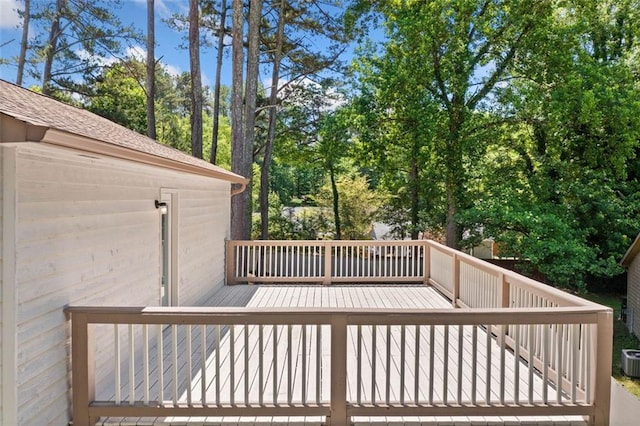 3050 Woodland Dr NW, Kennesaw, GA 30152 - deck with cooling unit