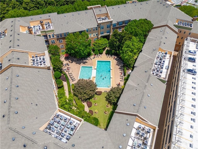 10 NE Perimeter Summit Blvd Unit 3107, Atlanta, GA 30319 - drone / aerial view of a pool area