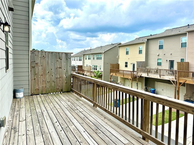 3658 Hidden Valley Cir, Lawrenceville, GA 30044 - deck featuring a residential view