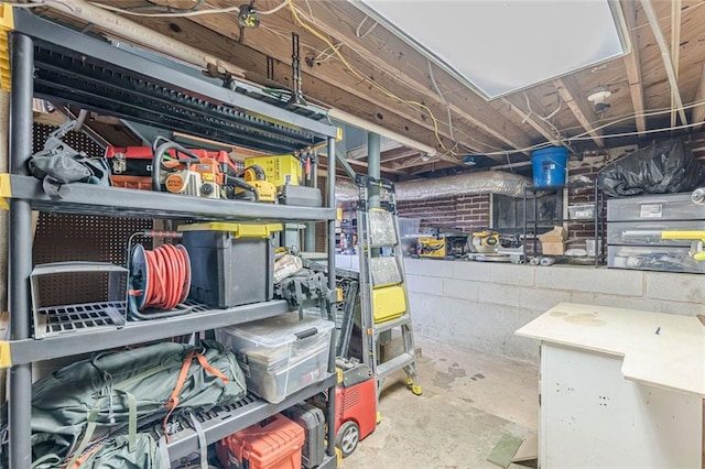 2669 Jefferson Ter, East Point, GA 30344 - view of unfinished basement