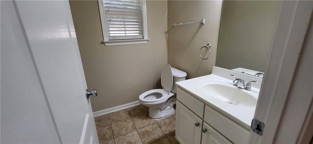 571 Cold Water Ln, Mcdonough, GA 30252 - half bath featuring vanity and tile patterned flooring