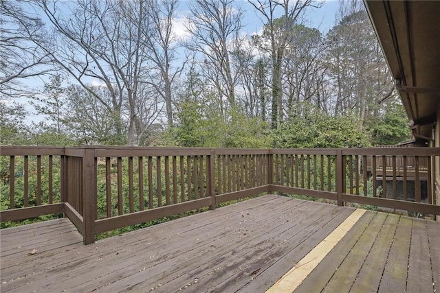 3906 Cedar Cir Unit 3906, Tucker, GA 30084 - view of wooden terrace