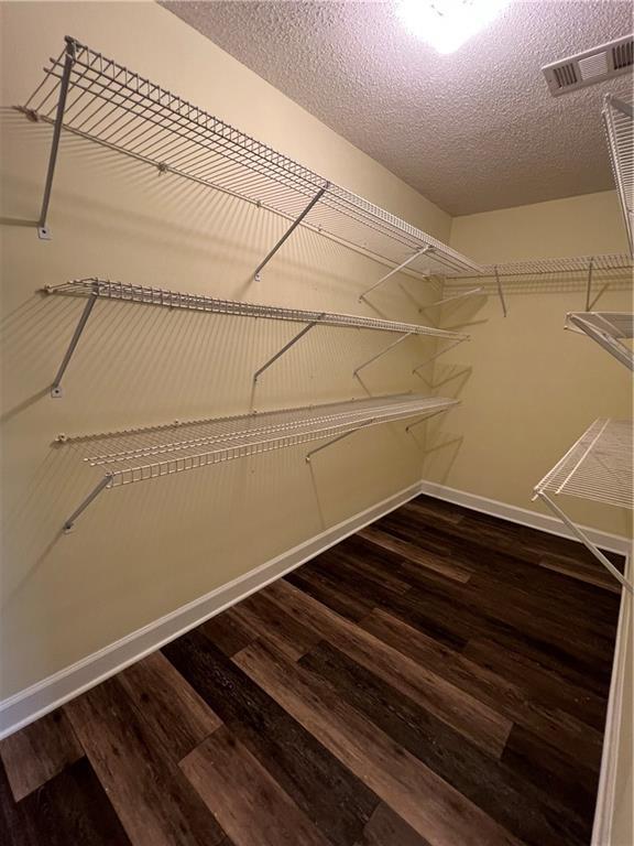 11800 Carriage Park Ln, Johns Creek, GA 30097 - walk in closet with wood finished floors