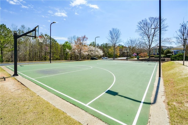502 Helene Ct, Woodstock, GA 30188 - view of basketball court featuring community basketball court