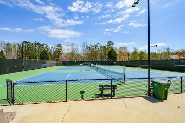 502 Helene Ct, Woodstock, GA 30188 - view of tennis court featuring community basketball court