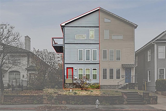 view of front of house