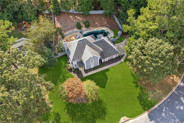 view of subject property