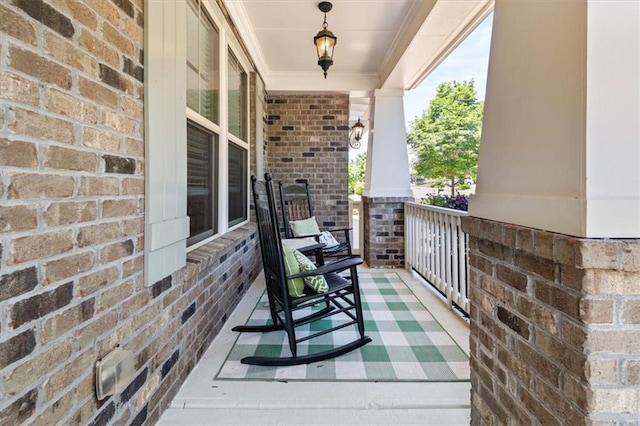 337 Spotted Ridge Cir, Woodstock, GA 30188 - view of patio / terrace featuring covered porch