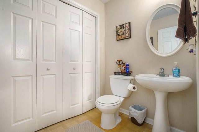 bathroom with toilet