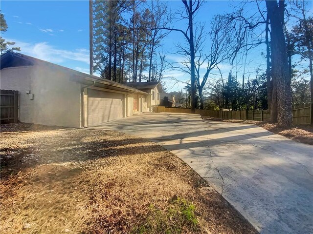 2217 Troutdale Dr, Decatur, GA 30032 - exterior space featuring concrete driveway