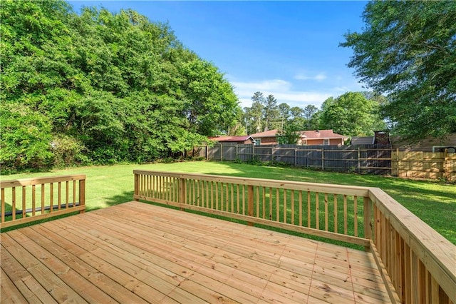 156 Ridgeway St, Winder, GA 30680 - view of wooden terrace