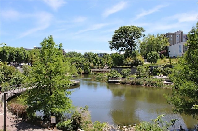 property view of water