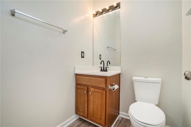 234 Riverstone Commons Cir, Canton, GA 30114 - bathroom with vanity and wood finished floors