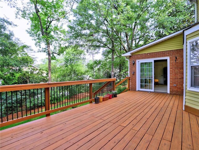 view of deck