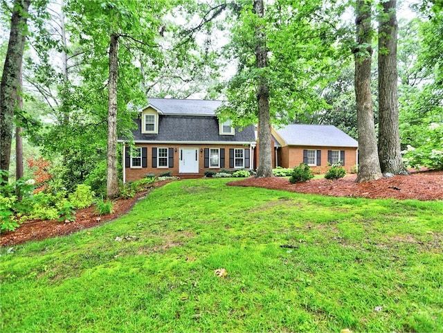 1257 Independence Way, Marietta, GA 30062 - view of front facade with brick siding, a front lawn, and roof with shingles