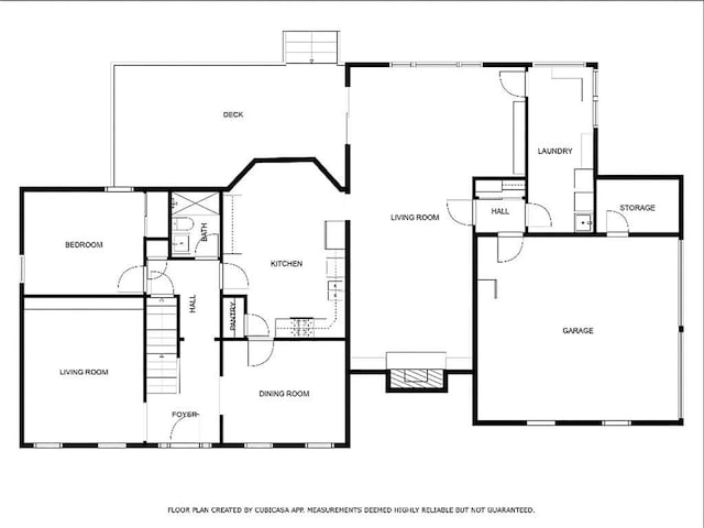 1257 Independence Way, Marietta, GA 30062 - property floor plan