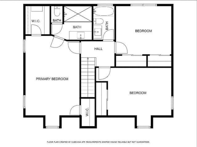 1257 Independence Way, Marietta, GA 30062 - property floor plan