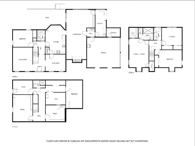 1257 Independence Way, Marietta, GA 30062 - floor plan / room layout