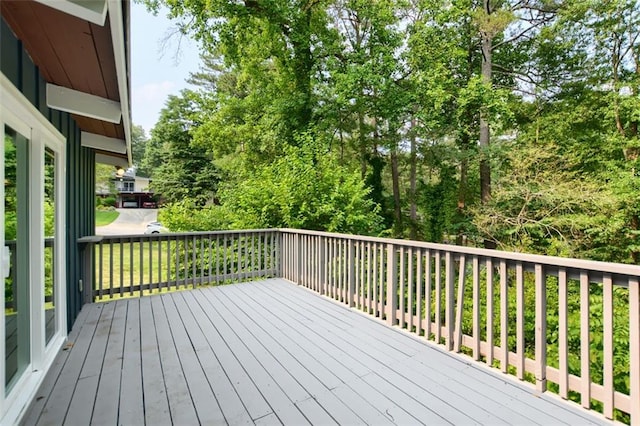 3861 Foxford Dr, Atlanta, GA 30340 - view of deck
