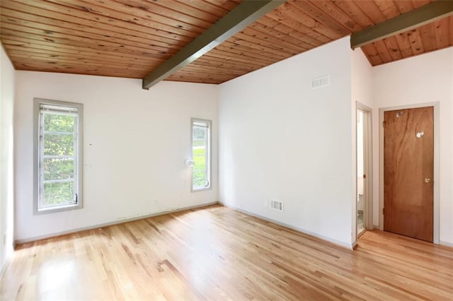 3861 Foxford Dr, Atlanta, GA 30340 - unfurnished room with wood finished floors, wood ceiling, and baseboards