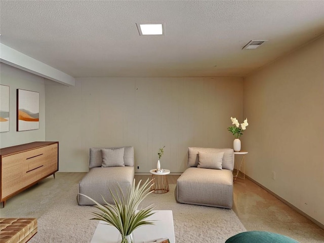 3861 Foxford Dr, Atlanta, GA 30340 - sitting room featuring light carpet and a textured ceiling