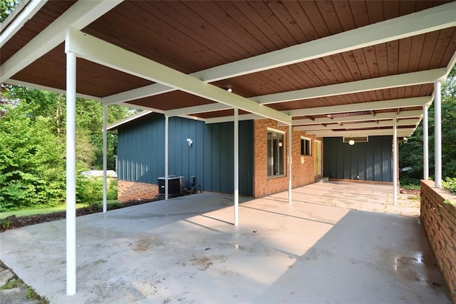 3861 Foxford Dr, Atlanta, GA 30340 - view of patio featuring a carport