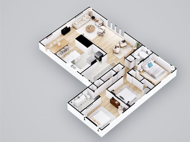 3861 Foxford Dr, Atlanta, GA 30340 - property floor plan