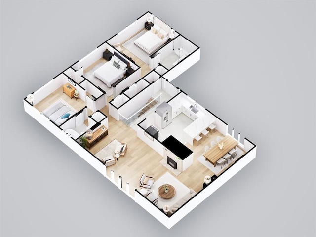 3861 Foxford Dr, Atlanta, GA 30340 - home floor plan