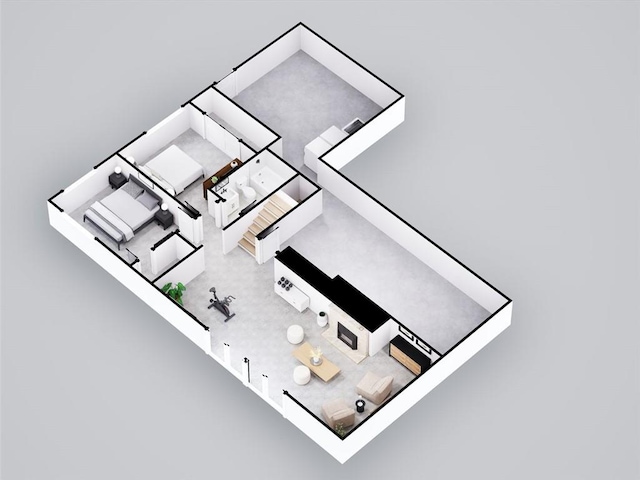 3861 Foxford Dr, Atlanta, GA 30340 - room layout