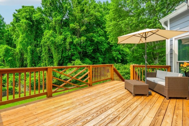 2045 Bethany Spring Trce, Cumming, GA 30041 - view of wooden deck
