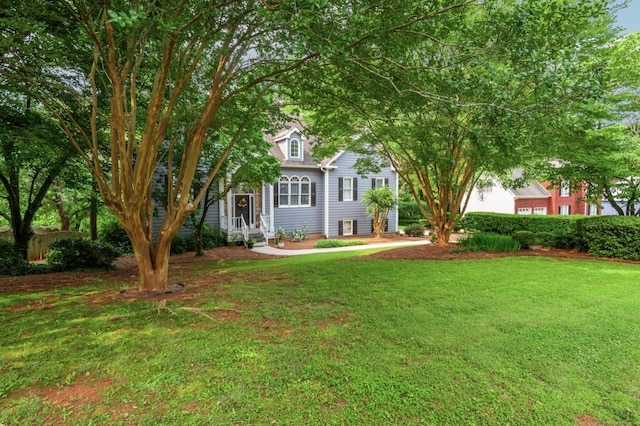 2045 Bethany Spring Trce, Cumming, GA 30041 - view of property hidden behind natural elements featuring a front lawn