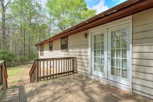 798 Tommy Lee Cook Rd, Palmetto, GA 30268 - deck with french doors