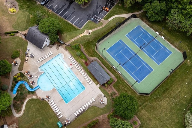 aerial view