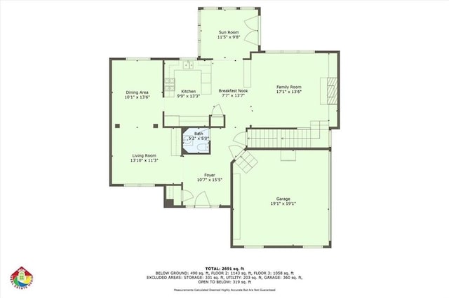 view of layout