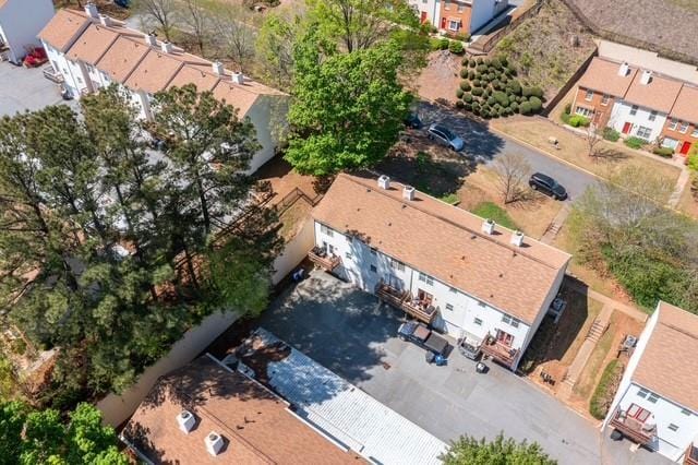 200 High Creek Dr, Roswell, GA 30076 - birds eye view of property with a residential view