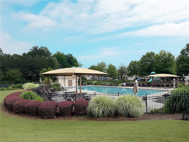 4400 Village Field Pl, Suwanee, GA 30024 - community pool featuring a patio