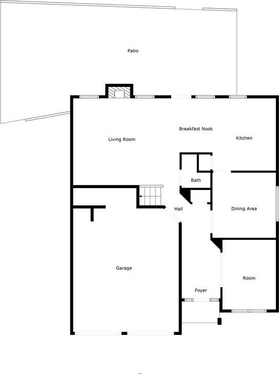 drone / aerial view featuring a residential view