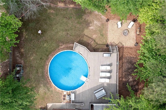 aerial view