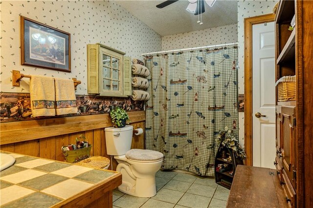 bathroom featuring vanity and tile patterned floors